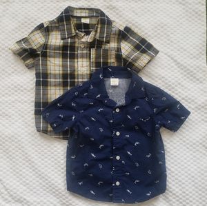 Crazy 8 Toddler Boy Button Down Shirts